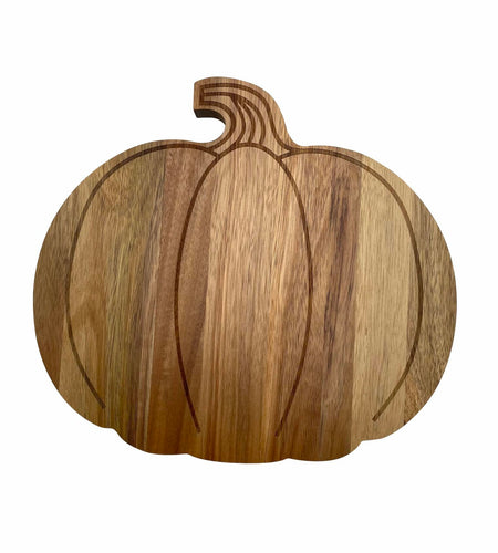 FASTYJK Halloween Pumpkin Wooden Cutting Board with Handle 14.96x11.81in
