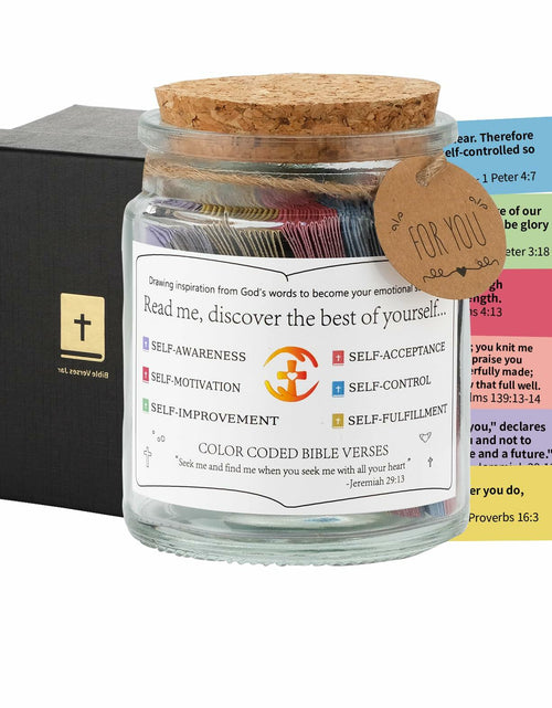 Load image into Gallery viewer, NStuiv Prayer Cards Scripture Bible Verses Jar Religious Gift for Growth
