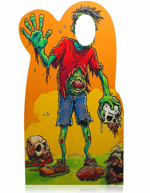Load image into Gallery viewer, Roowest 6ft Halloween Life Size Cardboard Cutout Prop Party Decoration
