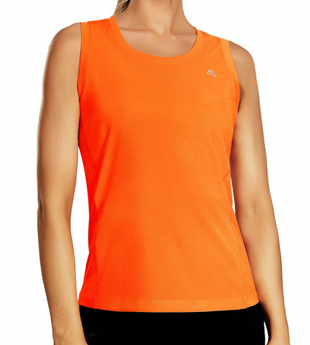 Haimont Women's Sleeveless Workout Tank Top Dry Fit Orange Size XS