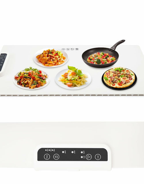 Load image into Gallery viewer, Reespring Food Warming Mat Full Surface Heating Portable Silicone White
