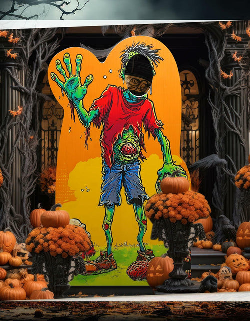 Load image into Gallery viewer, Roowest 6ft Halloween Life Size Cardboard Cutout Prop Party Decoration
