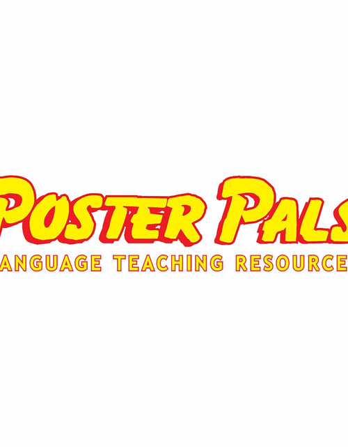 Load image into Gallery viewer, Poster Pals Spanish Educational Language Teaching Posters 6-Set Multicolor
