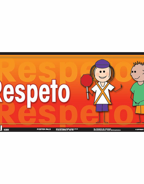 Load image into Gallery viewer, Poster Pals Spanish Educational Language Teaching Posters 6-Set Multicolor
