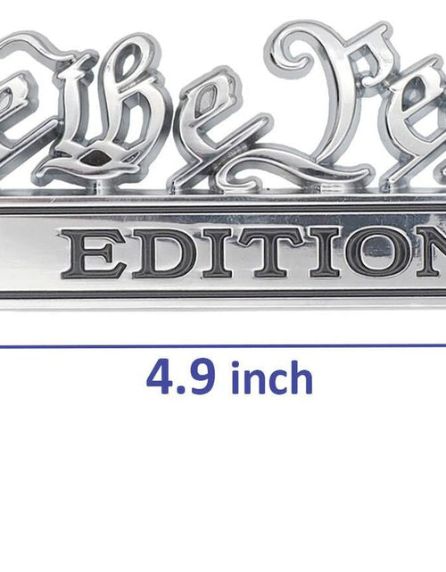 Load image into Gallery viewer, We The People 3D Fender Badge Decals Black/Red for Car Truck SUV 2 Pack
