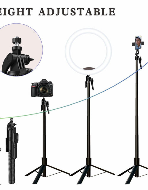 Load image into Gallery viewer, OUSHAACK 69in Phone Tripod Selfie Stick Lightweight Stand with Remote
