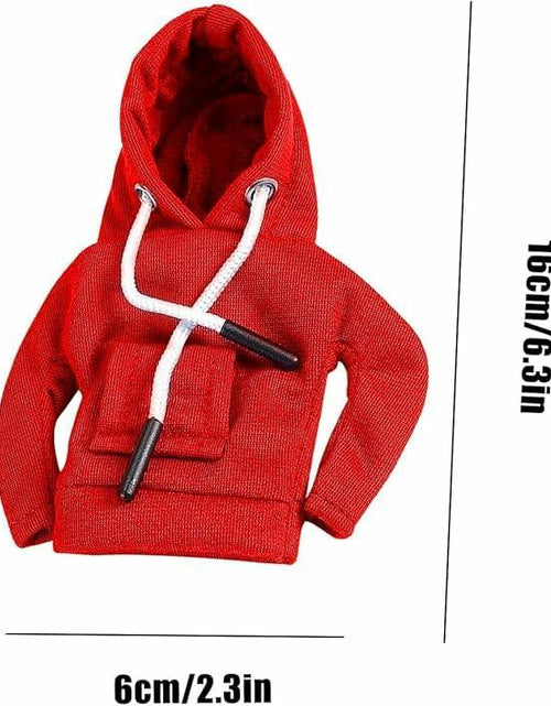 Load image into Gallery viewer, Generic Desk Goose Red Hoodie Mini Goose Costume Table Decor Accessory 7 Inch
