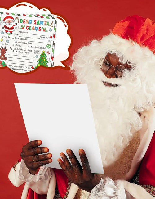 Load image into Gallery viewer, 36 Sets Letter to Santa with Envelopes Stickers Coloring Xmas Crafts Kids
