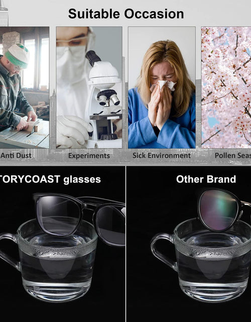 Load image into Gallery viewer, STORYCOAST Safety Glasses Anti Fog Blue Light Blocking Protective Eyewear
