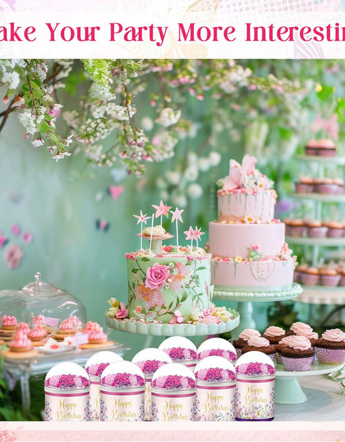 Load image into Gallery viewer, [Like New] Beeveer 12 Set 3.15in Clear Half Ball Candy Dome Shaker Butterfly Labels

