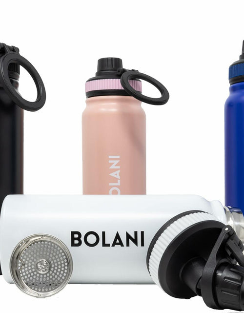 Load image into Gallery viewer, BOLANI MagSafe Water Bottle Stainless Steel 24oz White Insulated Leak Proof
