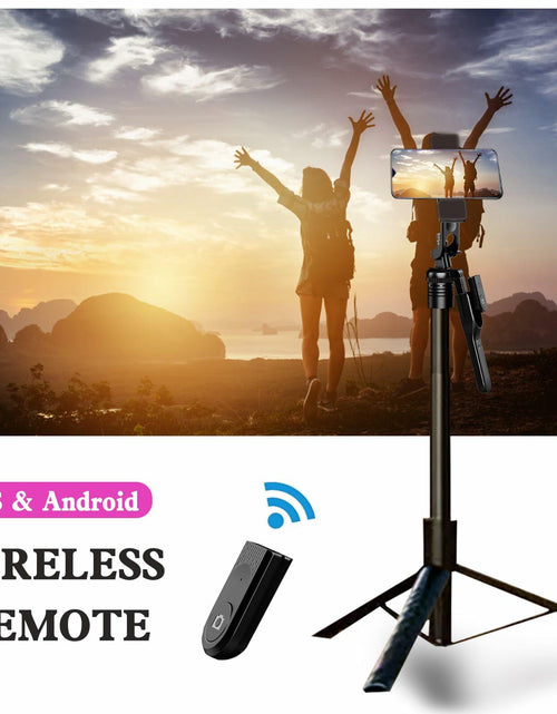 Load image into Gallery viewer, OUSHAACK 69in Phone Tripod Selfie Stick Lightweight Stand with Remote

