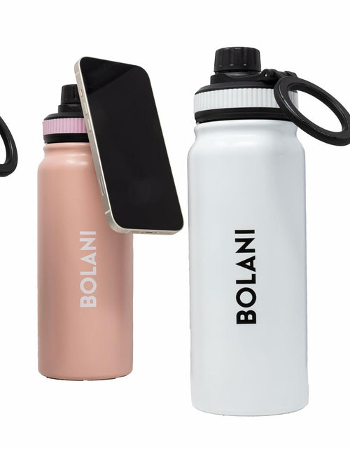 Load image into Gallery viewer, BOLANI MagSafe Water Bottle Stainless Steel 24oz White Insulated Leak Proof
