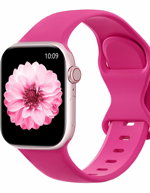 Load image into Gallery viewer, Washun Silicone Band Apple Watch 38-49mm Sport Strap Sapphire Blue Size M/L
