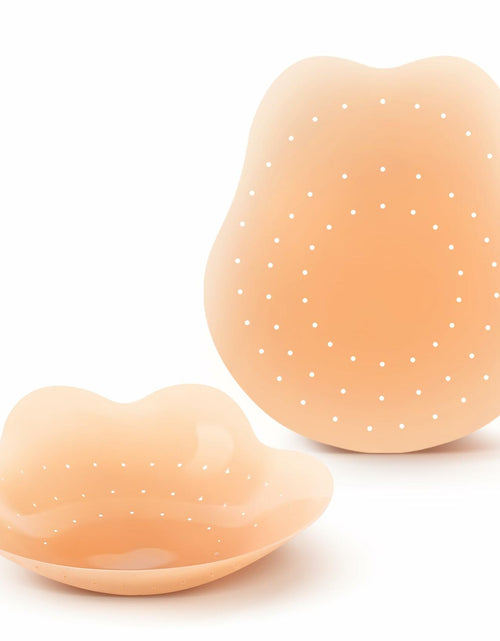 Load image into Gallery viewer, Niidor Rabbit Silicone Nipple Covers Lift Breathable 04 Cappuccino Size 11cm
