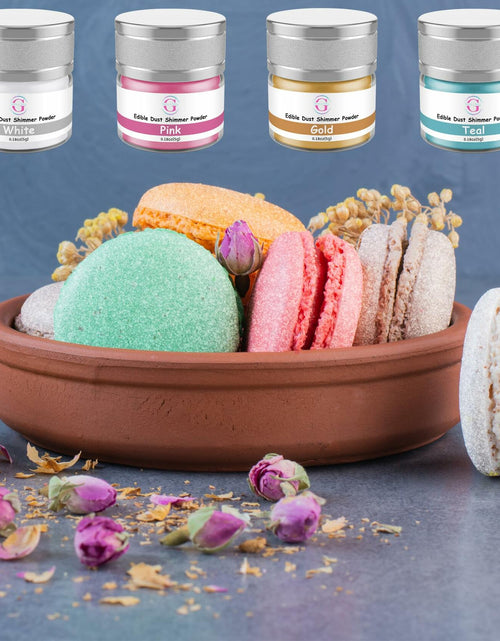 Load image into Gallery viewer, Glitter &amp; Glitz Edible Drink Glitter Luster Dust Blue 5g Cocktail Baking
