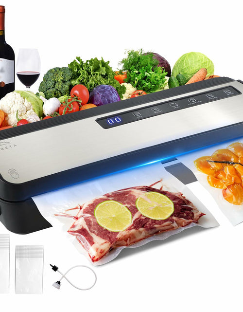 Load image into Gallery viewer, CUBETA 8-in-1 Vacuum Sealer Machine 80KPA Digital 20 Bags Silver
