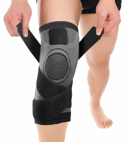 Mumian Knee Sleeve Compression Support Black Single Size XXXL