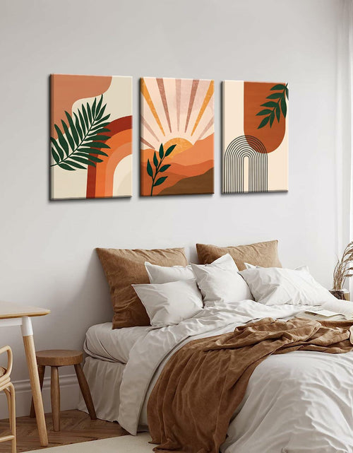 Load image into Gallery viewer, FEOWE 3Pcs Floral Botanical Canvas Wall Art Multicolor 12x16in Set
