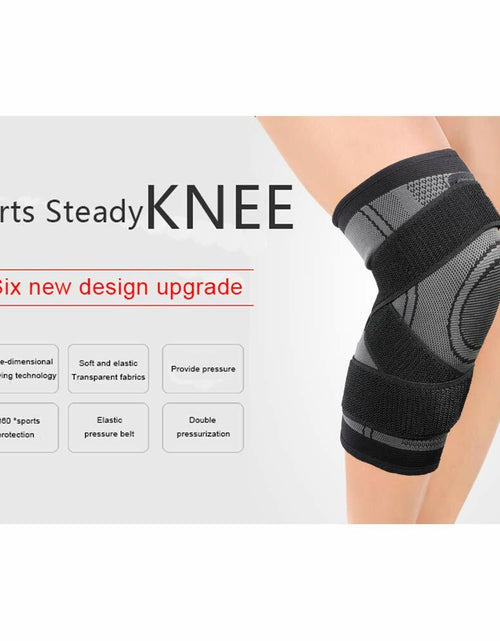 Load image into Gallery viewer, Mumian Knee Sleeve Compression Support Black Single Size XXXL
