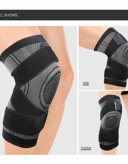 Load image into Gallery viewer, Mumian Knee Sleeve Compression Support Black Single Size XXXL
