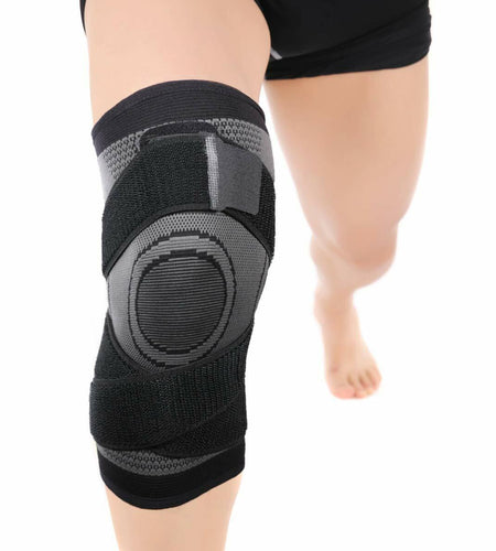 Mumian Knee Sleeve Compression Support Black Single Size XXXL