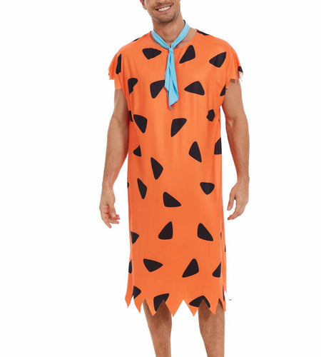 Waist Wow Halloween Adult Couple Costume Orange Size M