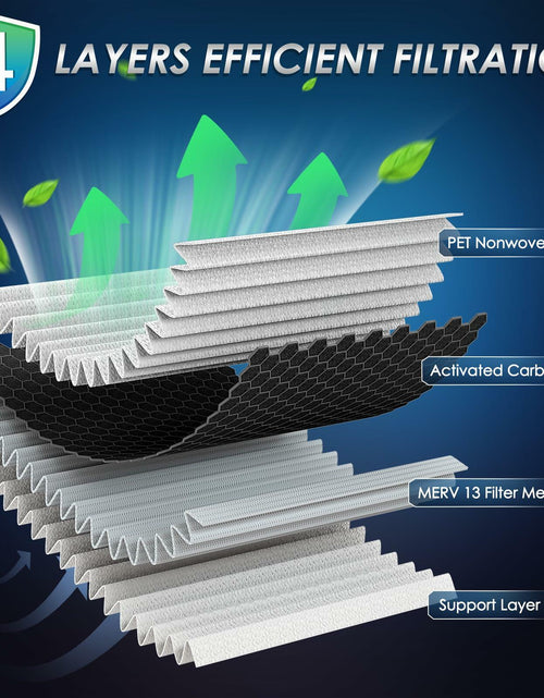 Load image into Gallery viewer, Femota MERV 13 Cabin Air Filter Activated Carbon CF12151 Hyundai Sonata 2015-19
