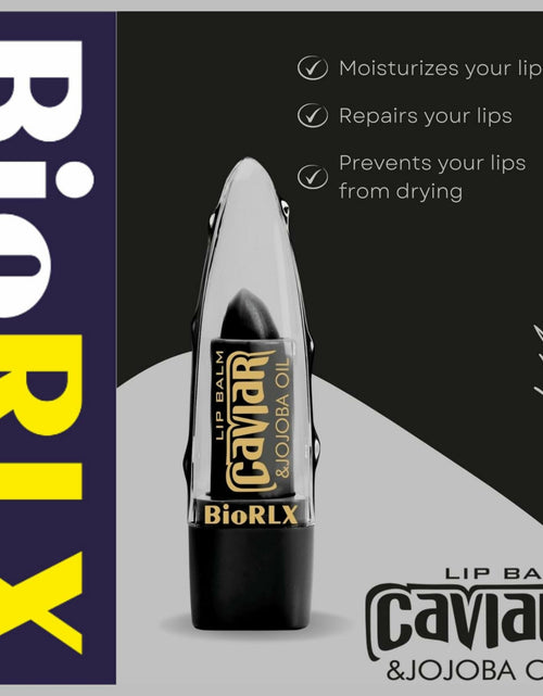 Load image into Gallery viewer, BioRLX Caviar &amp; Jojoba Oil Lip Balm Color-Free 0.12oz Pack of 1
