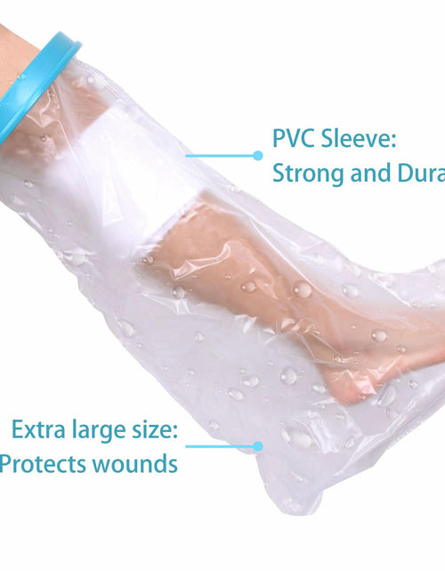 Load image into Gallery viewer, QBYVQQN Kids Cast Cover Waterproof Lower Leg Protector Soft Seal Shower
