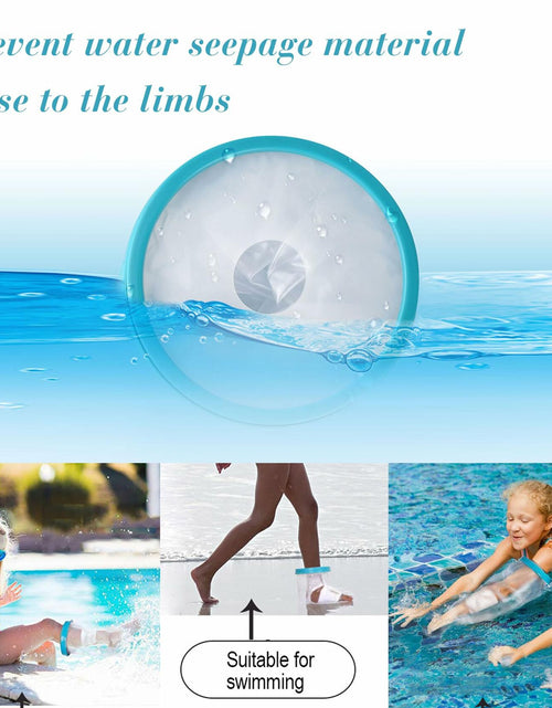 Load image into Gallery viewer, QBYVQQN Kids Cast Cover Waterproof Lower Leg Protector Soft Seal Shower
