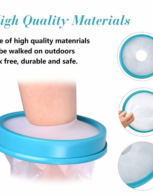 Load image into Gallery viewer, QBYVQQN Kids Cast Cover Waterproof Lower Leg Protector Soft Seal Shower
