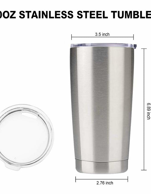Load image into Gallery viewer, WOOKOO Nurse Tumbler 20oz Stainless Steel Holiday Gift 1 Count
