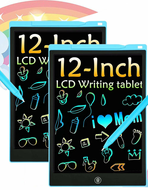 Load image into Gallery viewer, pbeknco 2 Pack 12 Inch LCD Writing Tablet Colorful Doodle Board Educational
