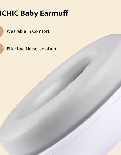Load image into Gallery viewer, ALICHIC 2-in-1 Convertible Baby Noise Cancelling Earmuffs Infant Toddler
