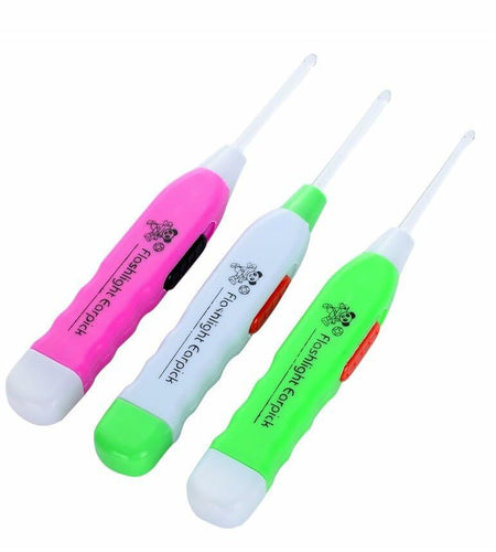 YIGO MASTER LED Light Ear Wax Removal Tool Multi-Color Pack