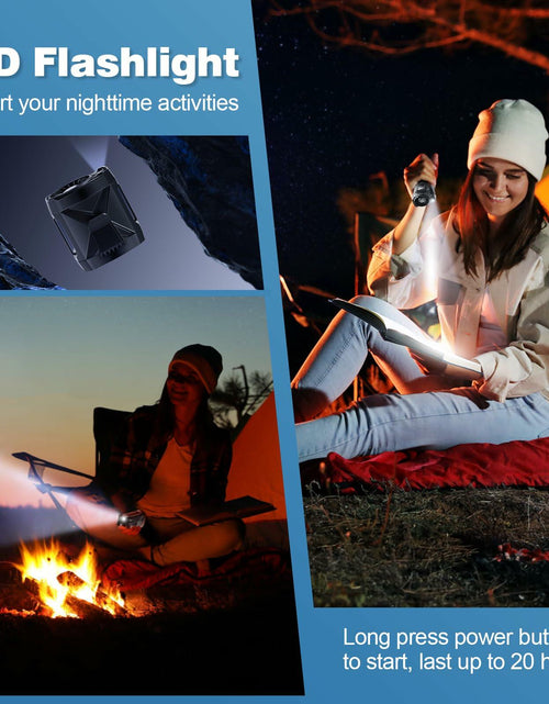 Load image into Gallery viewer, LMAMANWU Portable Rechargeable Neck Fan 4 Speeds 9200RPM Black

