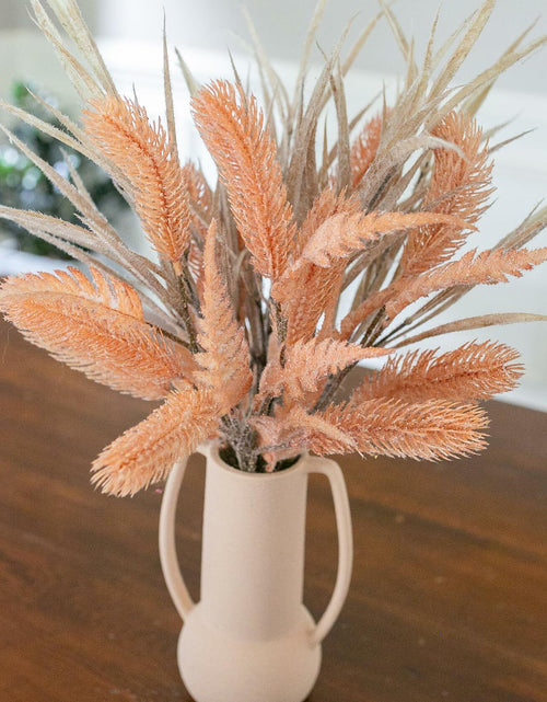 Load image into Gallery viewer, Ivydale 7 PCS Artificial Fall Stems 26in Orange Silk Leaves Flowers
