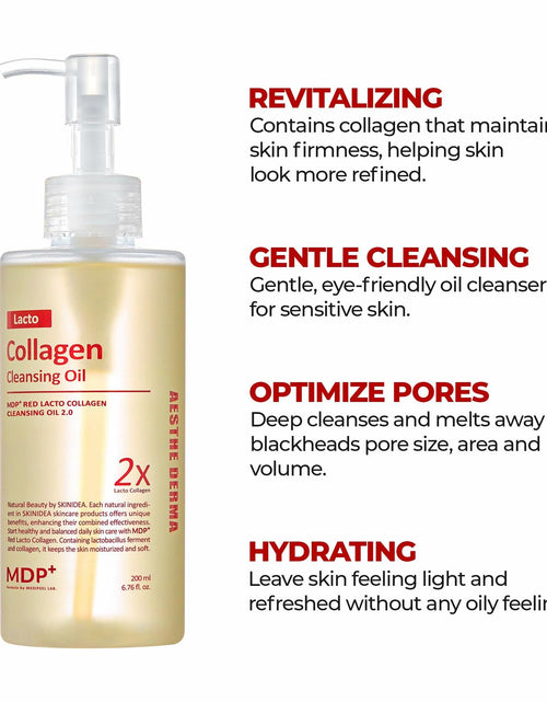 Load image into Gallery viewer, MDP+ Red Lacto Collagen Cleansing Oil 2.0 Pore Control 6.76oz 200ml
