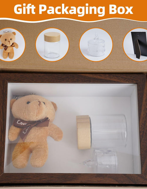 Load image into Gallery viewer, Sognotoy Wooden Dog Memorial Picture Frame 7x5 Sympathy Gift
