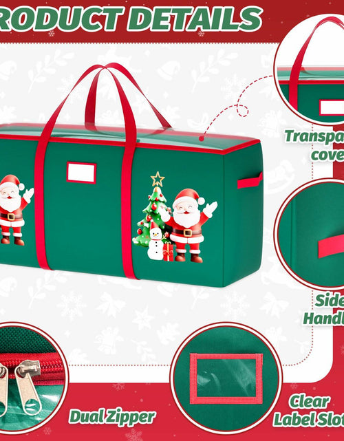 Load image into Gallery viewer, WUPIOS Christmas Tree Storage Bag 7.5FT Waterproof Green 1 Pack
