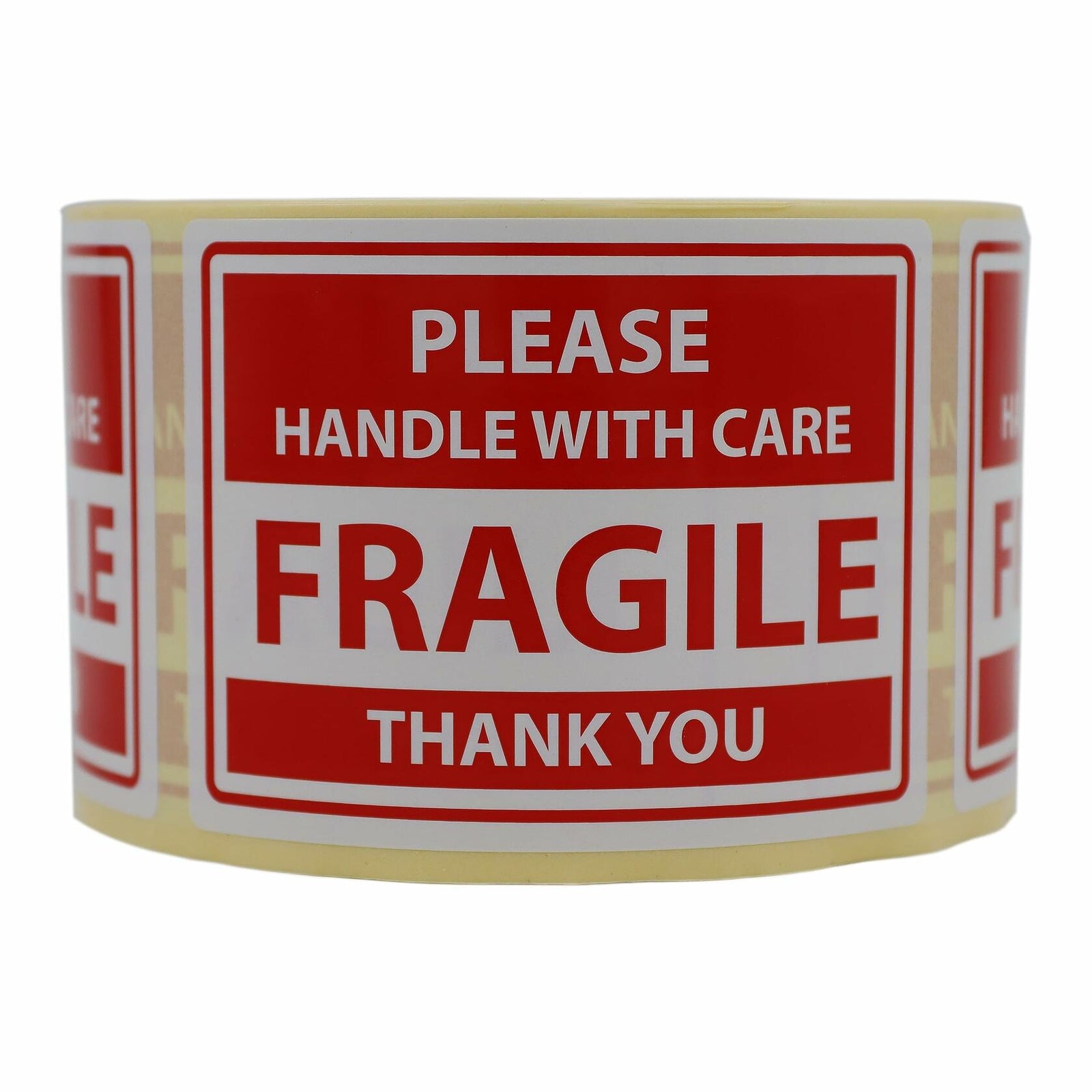 hazır etiketler Fragile Stickers 2x3 Inch Permanent Adhesive 500 Labels Roll