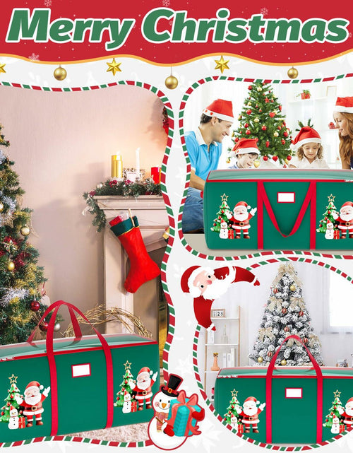Load image into Gallery viewer, WUPIOS Christmas Tree Storage Bag 7.5FT Waterproof Green 1 Pack
