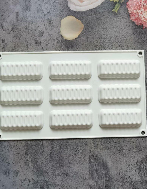 Load image into Gallery viewer, mostsom Silicone Mold Flower Shape Cake Soap Pastry Chocolate Tray Long Wave
