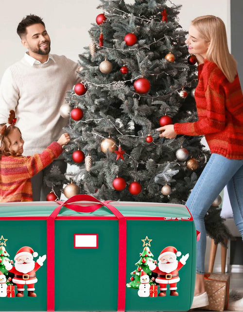 Load image into Gallery viewer, WUPIOS Christmas Tree Storage Bag 7.5FT Waterproof Green 1 Pack
