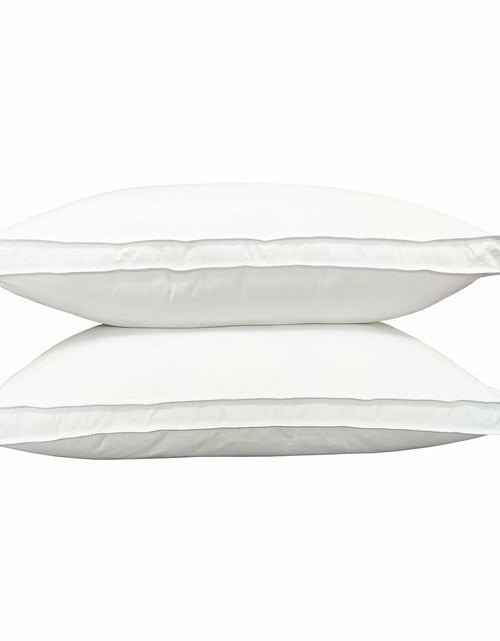 Load image into Gallery viewer, UPISM Premium Bed Pillows Queen Size Set of 2 Down Alternative White
