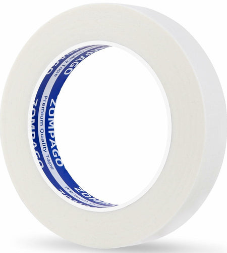 ZOMPAGO Beige Art Tape 0.8in x 164ft Removable Low-Tack Masking Tape