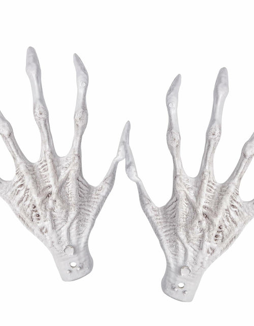 Load image into Gallery viewer, XONOR Halloween Witch Skeleton Hands 1 Pair Plastic Scary Decor
