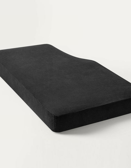 Load image into Gallery viewer, Hokway Stretch Chaise Cover Reversible Sofa Cushion Protector Black
