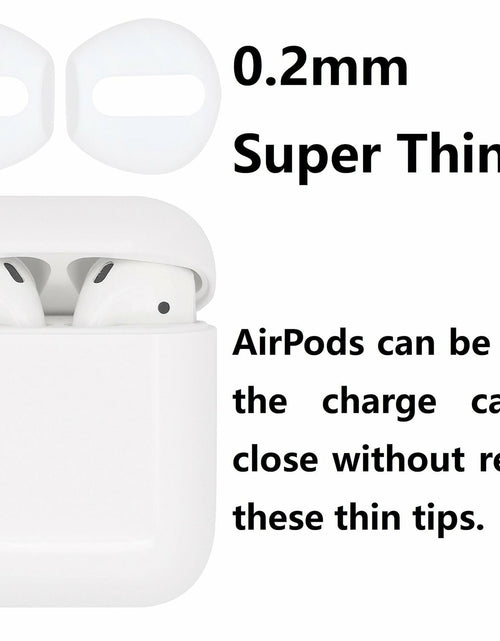 Load image into Gallery viewer, JNSA Ear Tips &amp; Sports Hooks for AirPods Super Thin Charging-Friendly White
